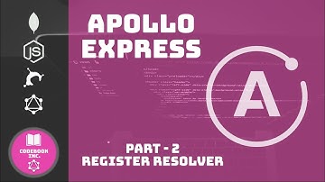 Node.js Apollo Express Server With GraphQL | Part 2 - User Registration Resolver