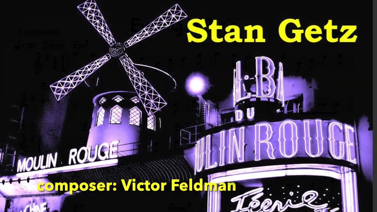 Evening in Paris (Stan Getz) Backing track + music sheet