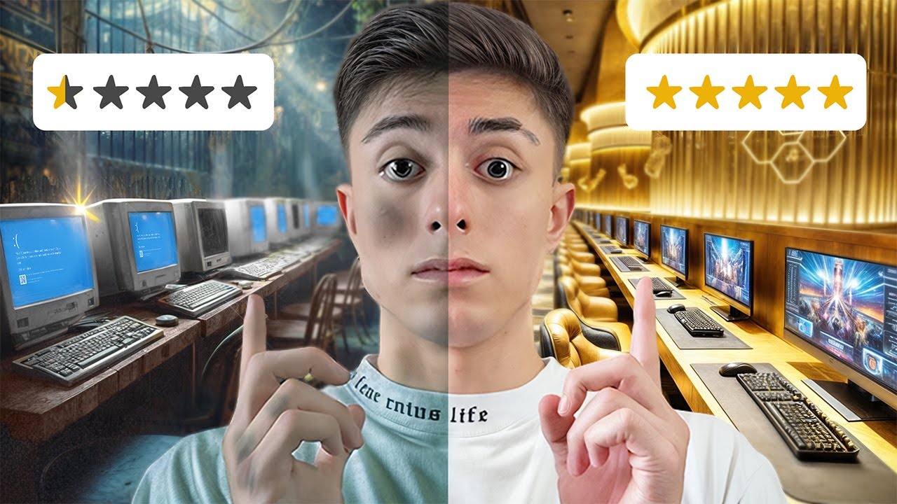 Fui al peor vs el mejor ciber de mi ciudad