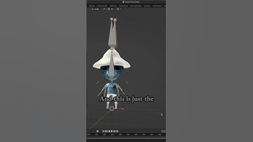 Import walking animation from Mixamo in Blender - Smurf Cat meme - low poly 3d model game character