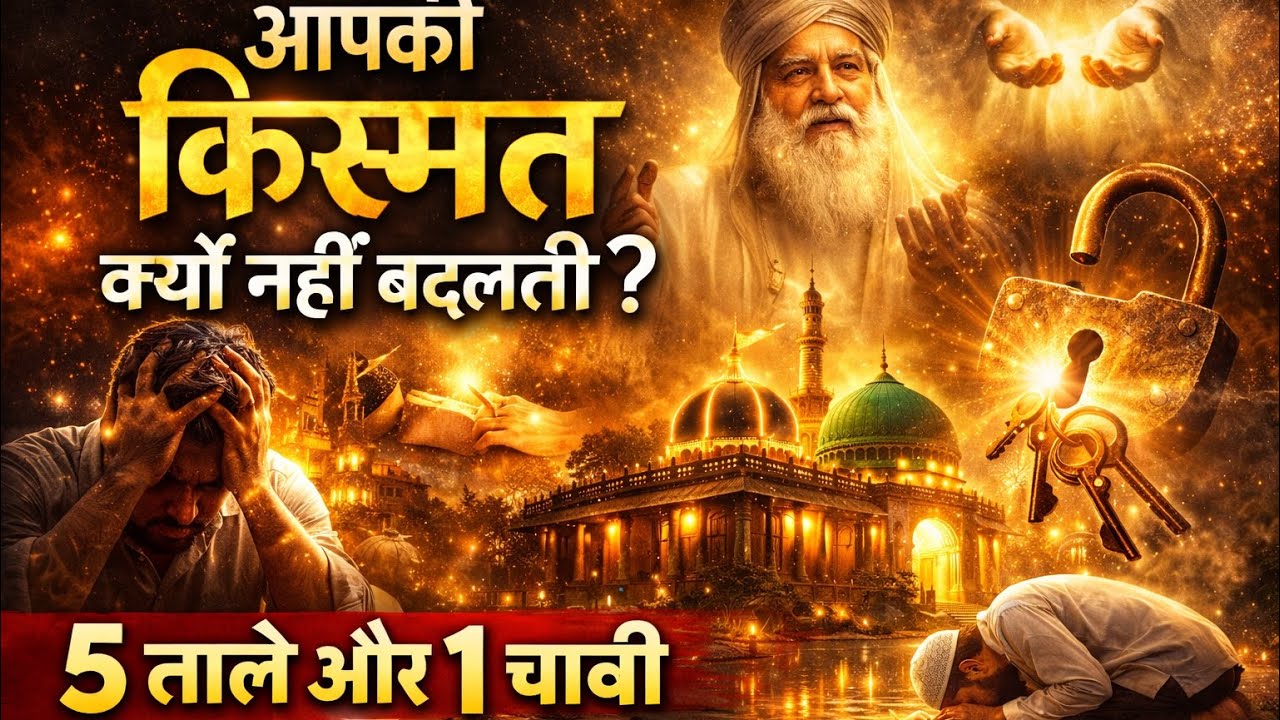 आपकी किस्मत क्यों नहीं बदलती? | 5 ताले और 1 चाबी जो खोल देंगी आपकी तक़दीर
