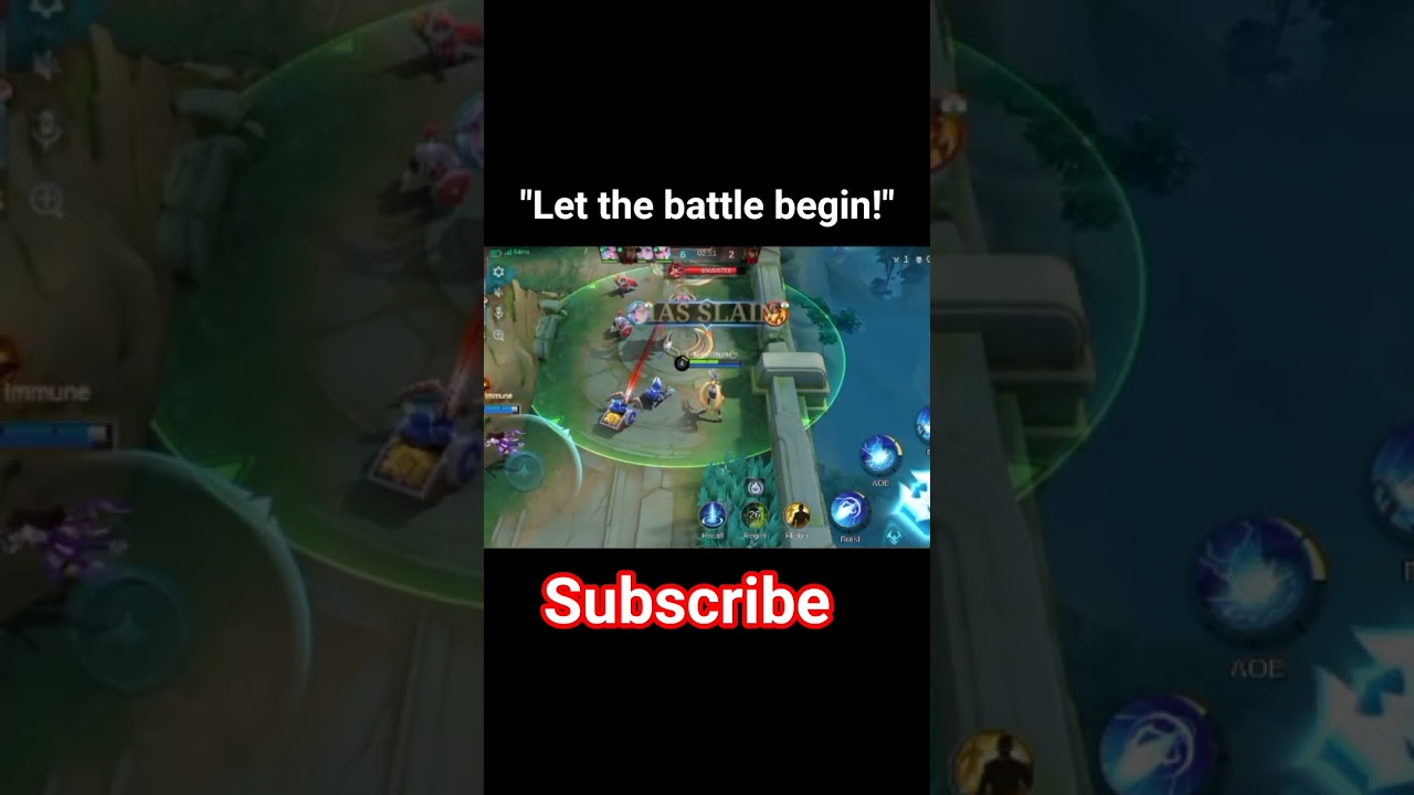 "Let the battle begin!"||Mobile Legends:Bang Bang|| 