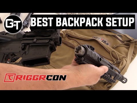The Coolest Backpack Gun We've Seen - Rellim Arms AMP - Triggrcon 2022