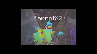 Friendship Between ParrotX2 and wemmbu. #minecraft #unstablesmp #wemmbu #parrotx2