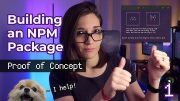 Building an NPM package - Part 1 - Proof of Concept