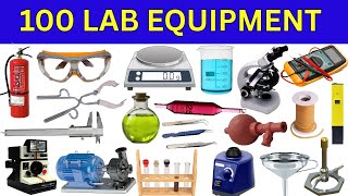 100 Science Lab Equipment Names | Laboratory Tools & Apparatus with Pictures |Science Lab Vocabulary
