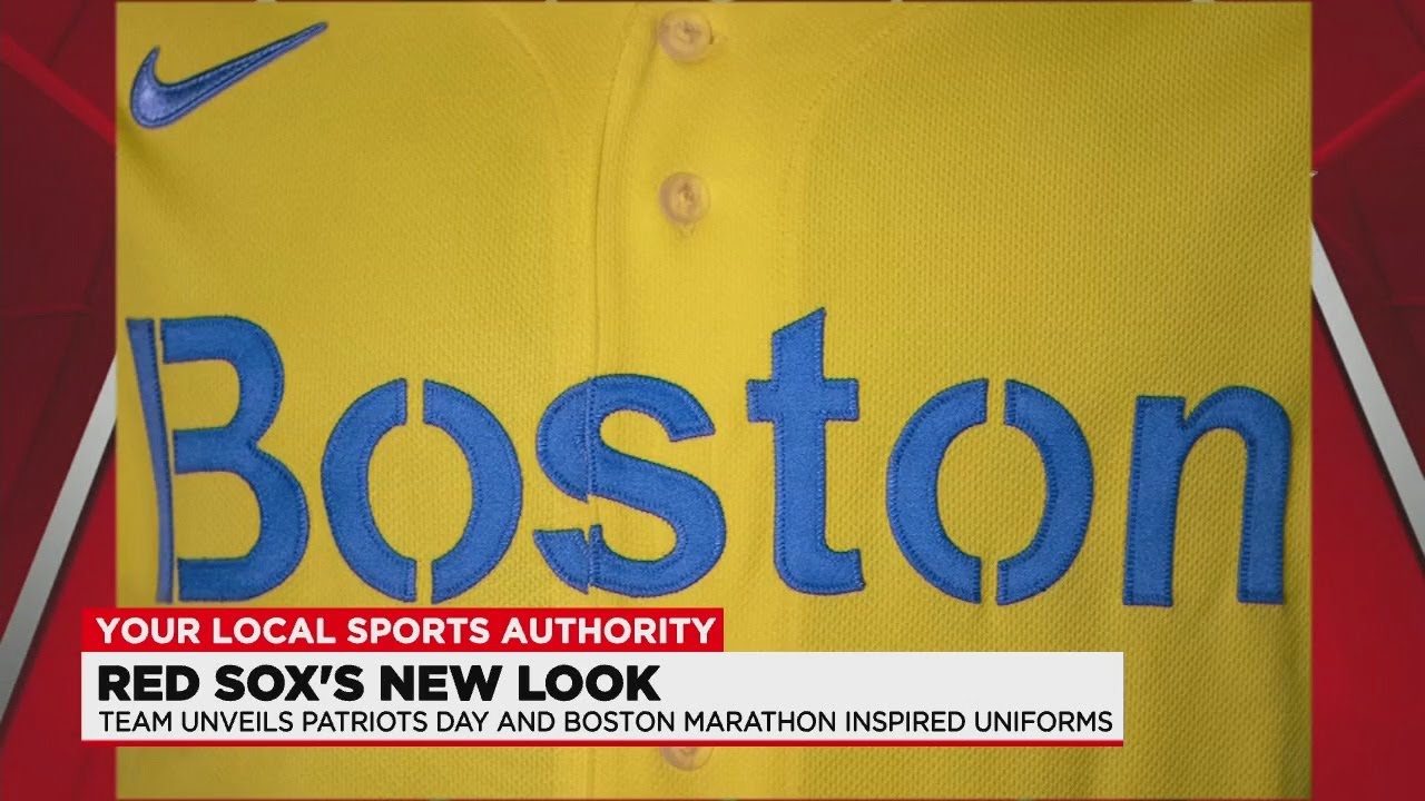 Red Sox, fans excited for new uniforms honoring Patriot's Day and Boston Marathon
