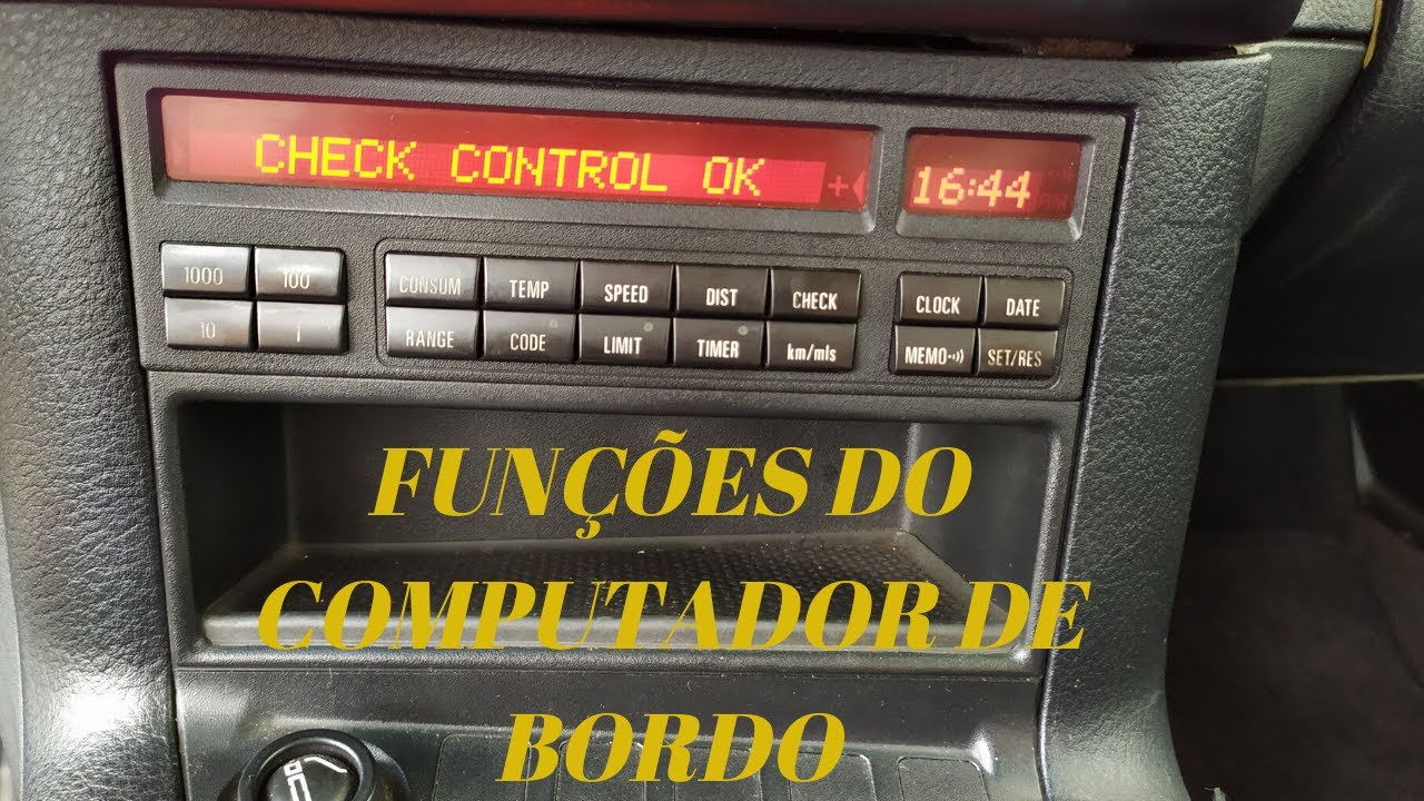 ALGUMAS FUNÇÕES DO COMPUTADOR DE BORDO DA BMW E36!! - YouTube
