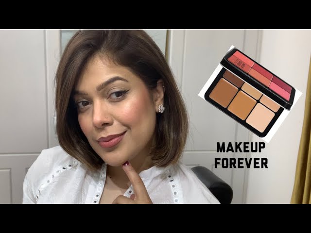 Foundation palette and cream blusher MAKE UP FOREVER