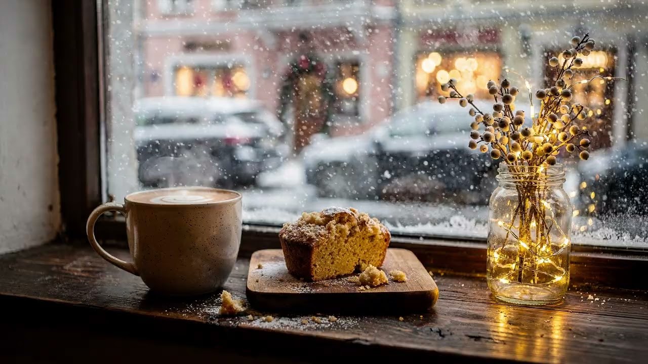 Winter Jazz | Smooth Jazz Instrumental ☕ Calm Piano Jazz for Stress Relief, Have Fun & Good Mood