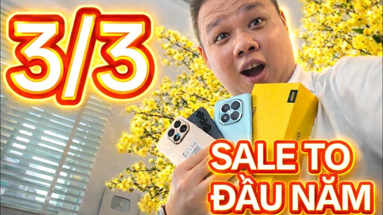 ƠN TRỜI... TOP ĐT CẤU HÌNH CAO GIẢM MẠNH SALE LỚN ĐẦU NĂM 3/3 !!!