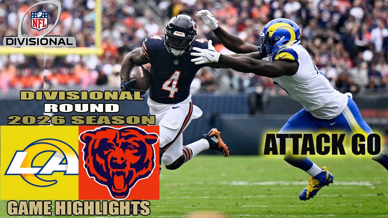Chicago Bears Vs. Los Angeles Rams Game Highlights DIVISIONAL | NFL Playoffs 2026