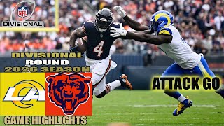 Chicago Bears Vs. Los Angeles Rams Game Highlights Divisional Nfl Playoffs 2026