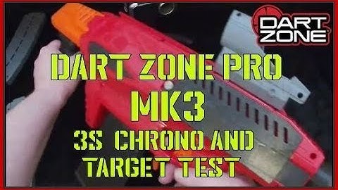 Dart Zone Pro MK3 on 3S, CHRONOGRAPH and TARGETING Test