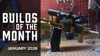 SDI Gunsmithing Student Builds of the Month - January 2026