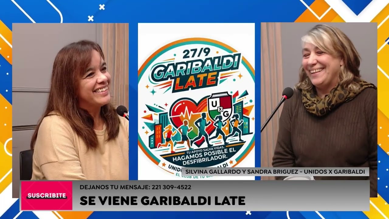 ¡CORREMOS PARA SALVAR VIDAS! 🏃‍♂️💔 Garibaldi Late: El proyecto solidario de Villa Garibaldi