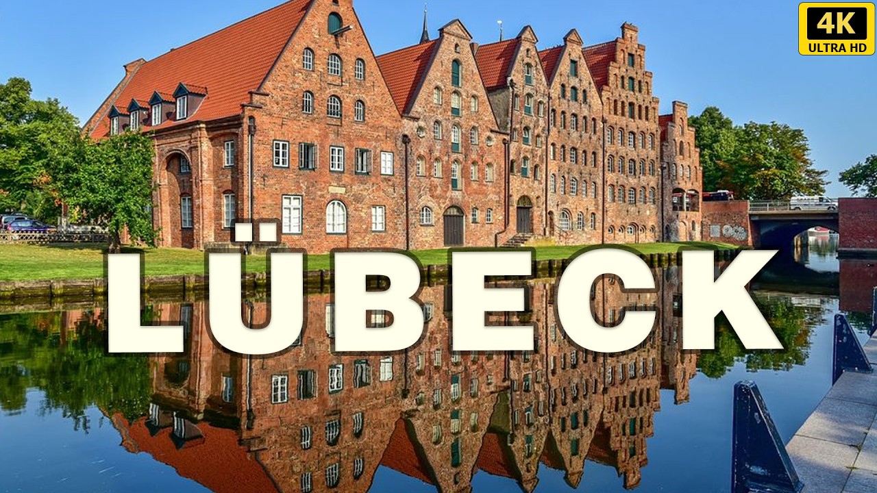 Unexpected Beauty - LÜBECK, Germany 🇩🇪  -  Summer City Walk in 4K