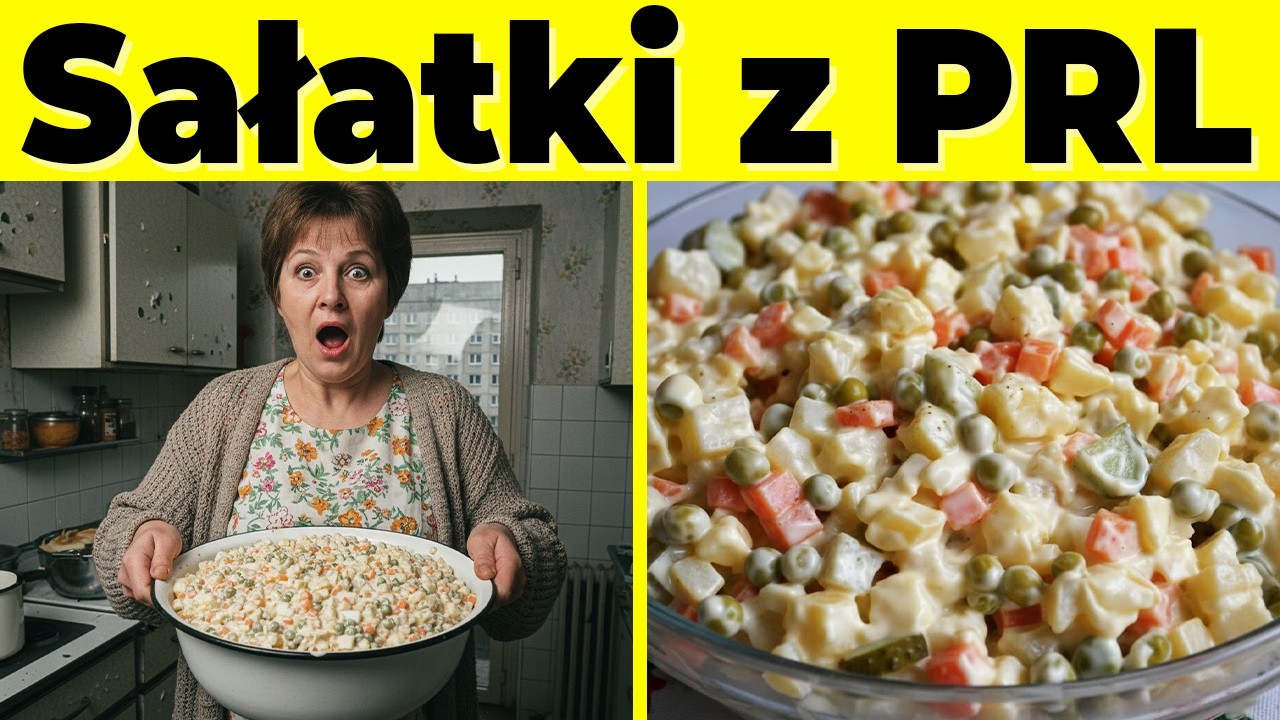 10 Legendarnych Sałatek z PRL, Które Jemy do Dziś!