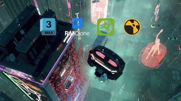 Nightwave Sector - Full 3D CGI [3DSMAX, CHAOS VANTAGE, ITOO RAILCLONE]
