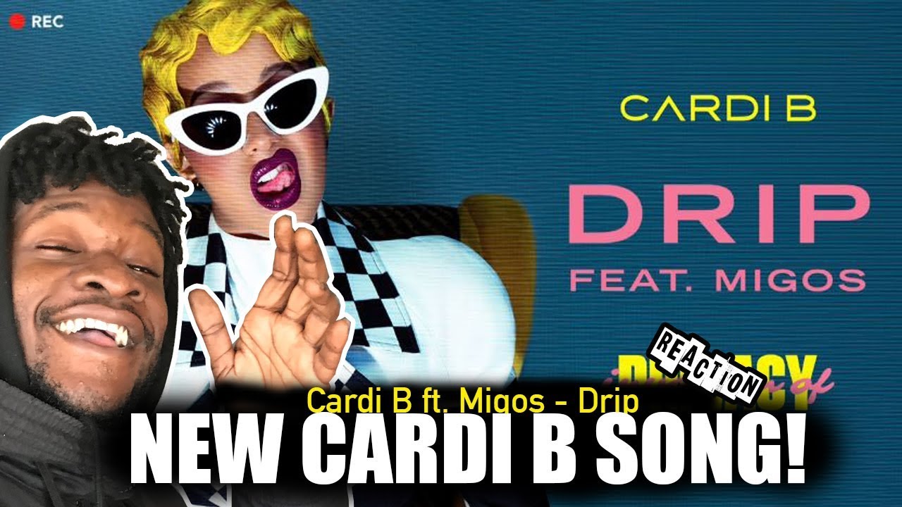 Cardi B - Drip feat. Migos [Official Audio] REACTION! migos narcos