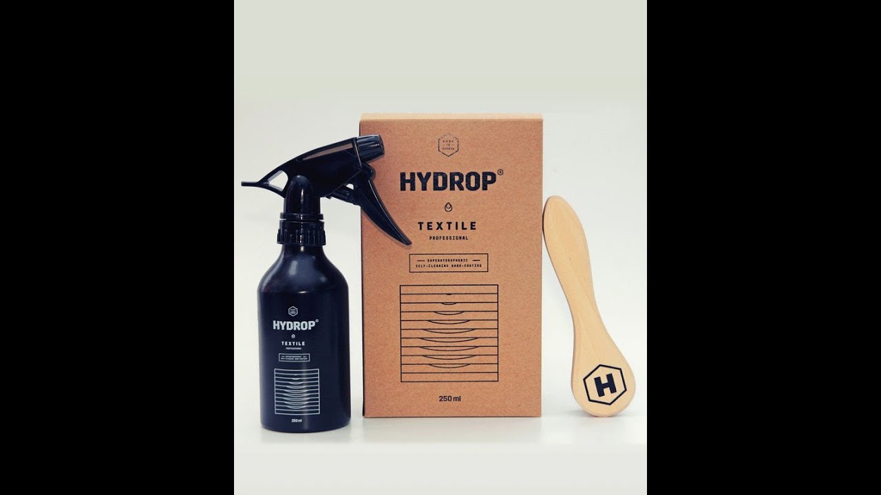 Принцип действия спрея HYDROP TEXTILE (Школа на ладони)
