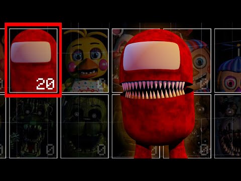 Among Us visits UCN! +Red Crew Mate Jumpscare! (UCN Mods)