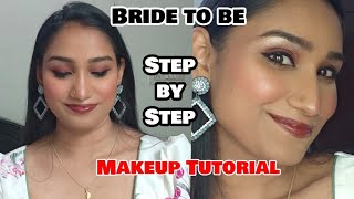 💖Makeup Tutorial | Soft Glam Bridal Look 💍 #makeup  screenshot 4