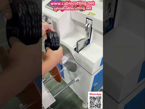 Patch Cord Rewinding Machine with Counter for Large and Small Coils