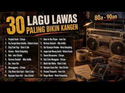 🌹 Tembang Kenangan 70an • 80an • 90an | Lagu Nostalgia Indonesia Bikin Rindu Masa Muda!