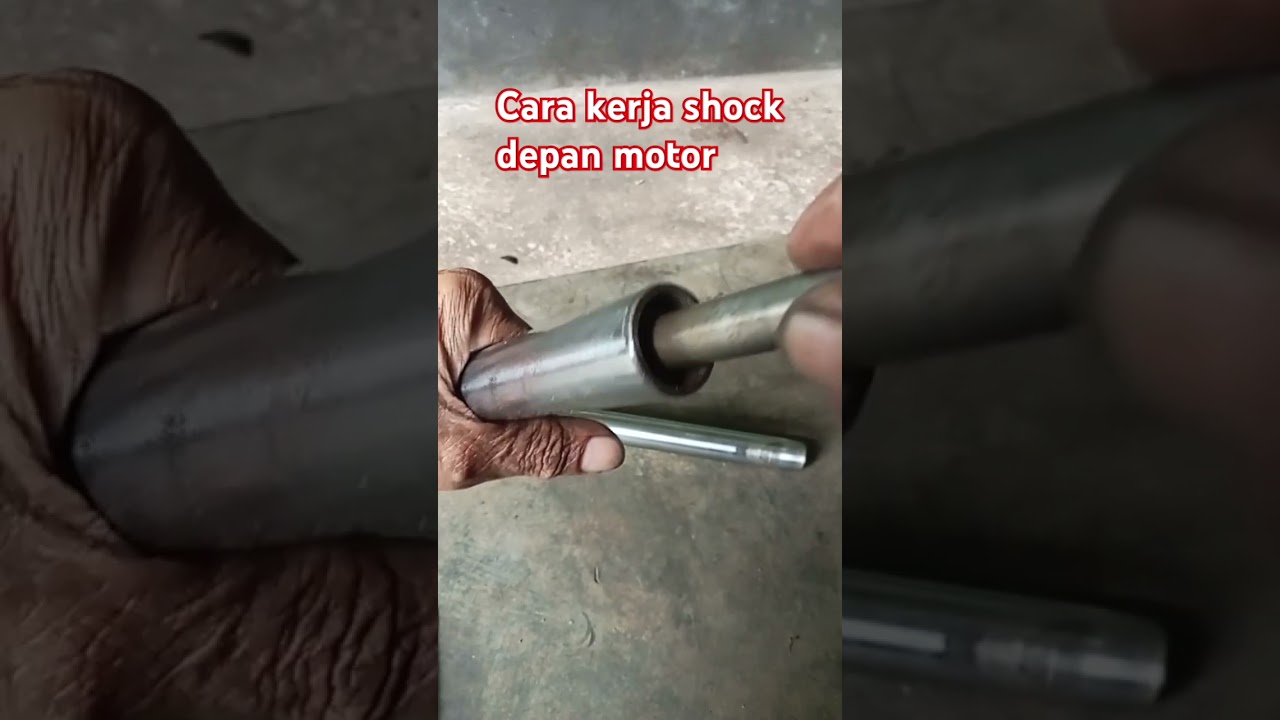 Cara kerja shock depan motor yang bagus 