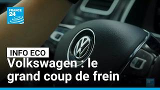 Volkswagen : le grand coup de frein • FRANCE 24 Volkswagen Warns Germany S Car Making Industry Is In Jeopardy France 24 English