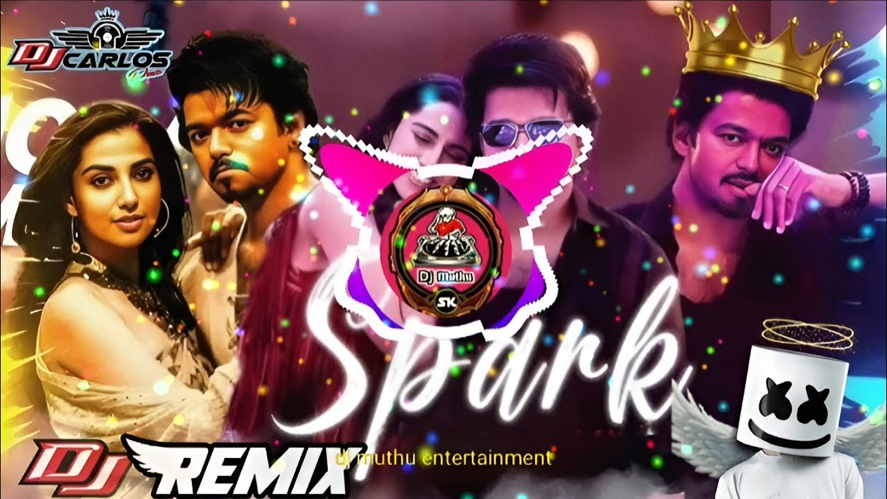 Spark song dj || GOAT || spark dj mixing || tamil kuthu dj song || Vijay song dj tamil | 