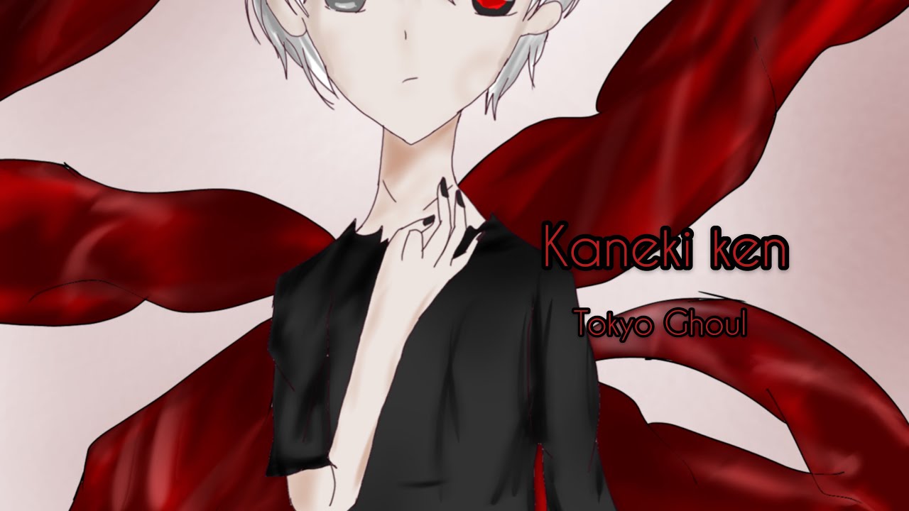 Draw Kaneki Ken from Tokyo Ghoul - YouTube