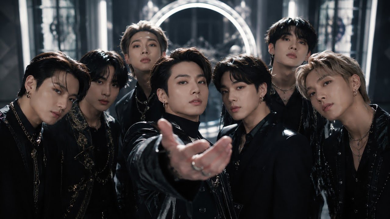 BTS Inspired – "Neon Arirang" | AI K-Pop Music Video 2026 | @BTS K-Pop Cinematic Fan Music Video 