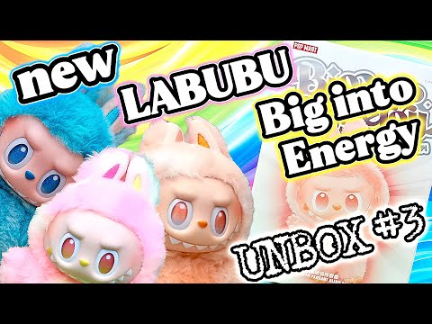 ⚡️ Labubu 'Big into Energy' #3 REVEAL! POPMART The