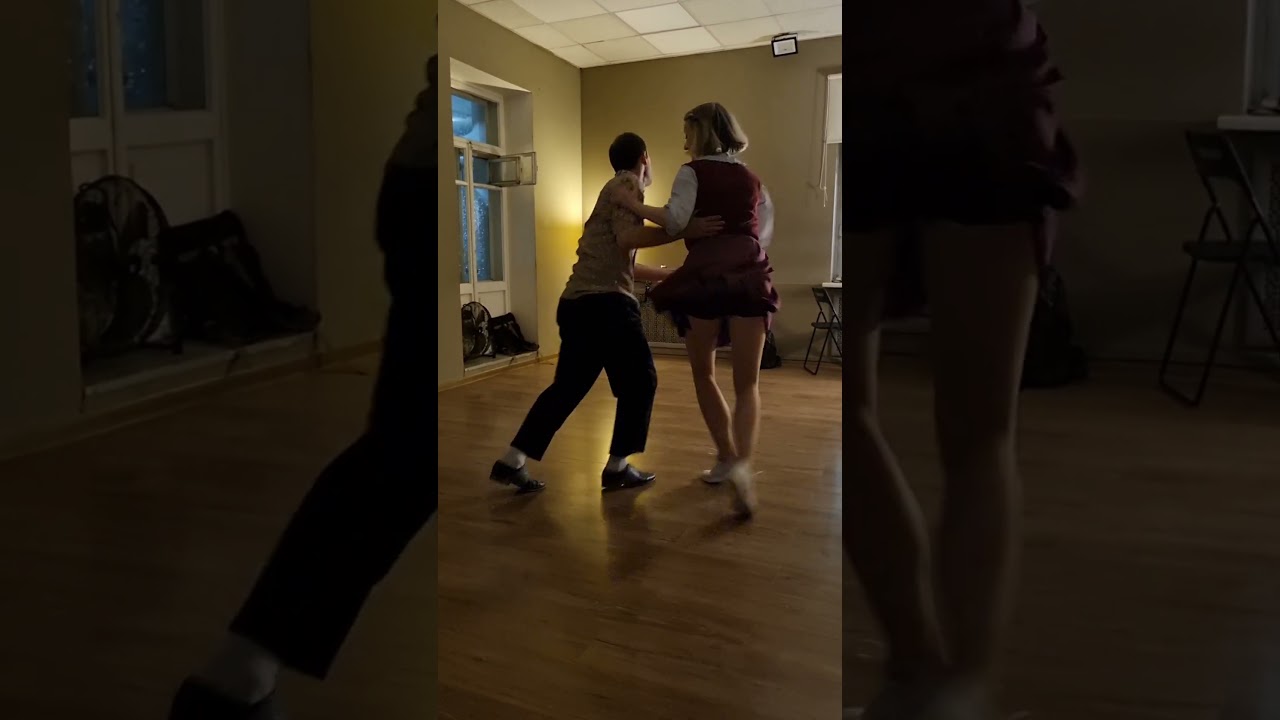 Lindy Hop in Moscow — Sergey and Larisa