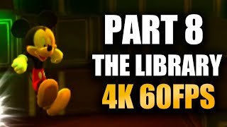 Castle of Illusion Starring Mickey Mouse Part 8 The Library 4K 60fps