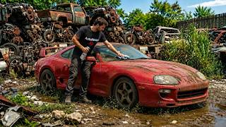 I Found A RARE $120,000 Toyota Supra MK4 Turbo In A Junkyard! (Full Restoration Begins)