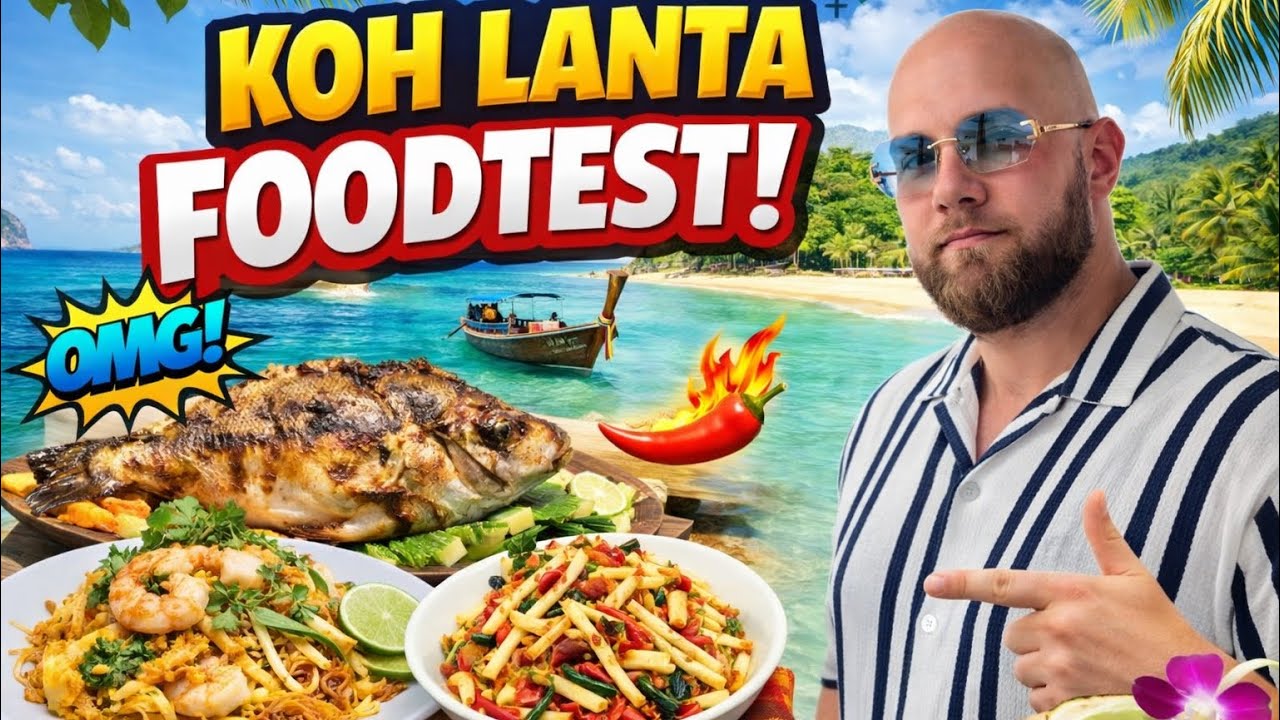 Thailand STREETFOOD auf Koh Lanta 🇹🇭 | Das musst du Probieren! 😋