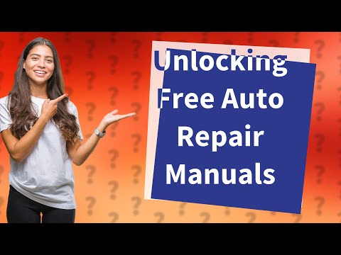 How Can I Access Free Auto Repair Manuals Online?