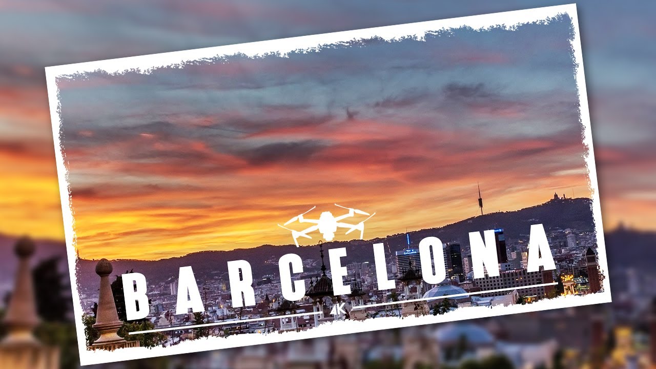 Barcelona by drone | Incredible aerial film in 4K