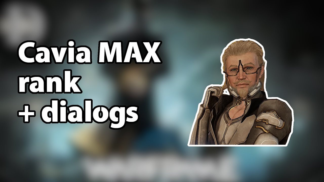 Warframe Cavia Syndicate Rank 5 - resource check, reward, cinematic 