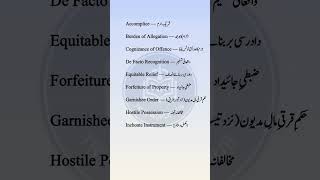 What Examiners Expect: Legal Vocabulary for CSS & PMS