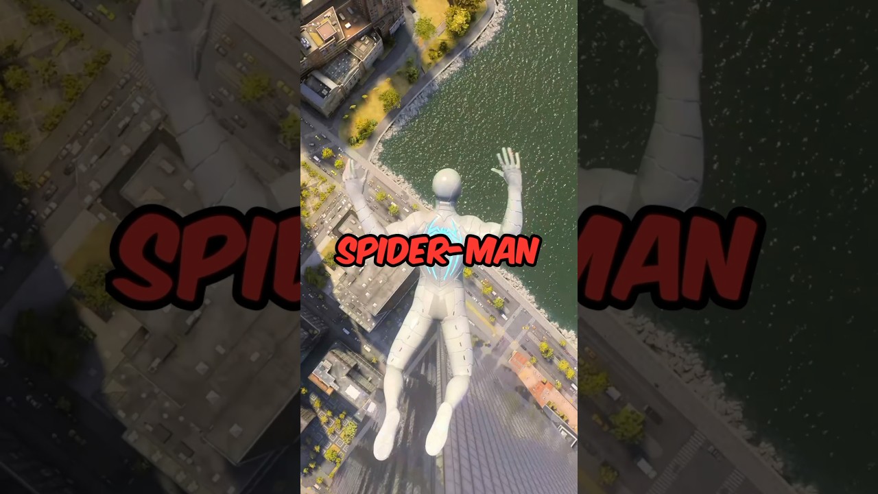 What happens if you jump from the highest point in various video games? 