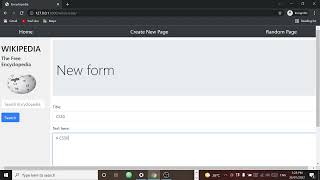 CS50 Project 1 - Wiki