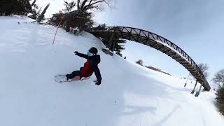 AFTON ALPS snowboarding