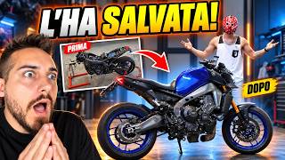Ha trasformato una moto DISTRUTTA in un GIOIELLO!