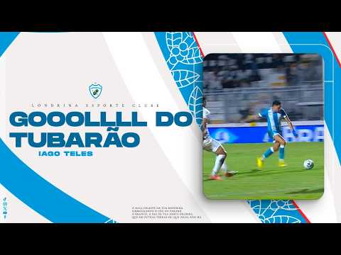 🦈⚽ 18/5/2026 - GOOOOOLLLLL DO TUBARÃO - Iago Teles | Ponte Preta 1 x 4 Londrina