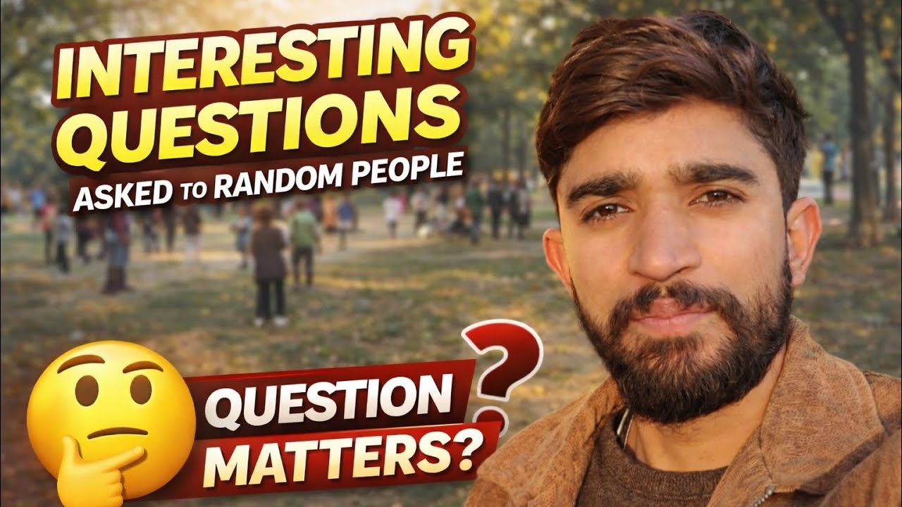 Interesting funny answers challenge with random people 