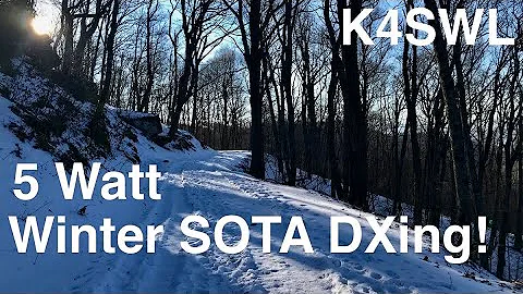 Summits On The Air: Pairing the Elecraft KX2 and Chameleon CHA MPAS Lite on Bearwallow Mountain!